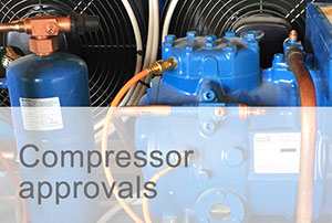 Compressor approvals