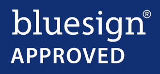 The bluesign approved logo